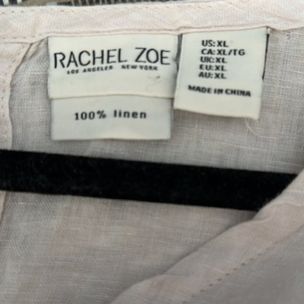 Like new women’s linen short sleeveless top! Size X-Large - Picture 6 of 6
